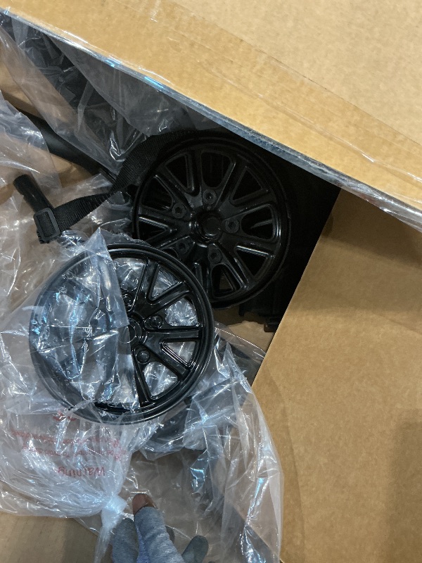 Photo 1 of *FOR PARTS ONLY*
FUNTOK 24V 2 Seater Ride On UTV Toys for Big Kids, XL 4WD Ride-on Dump Truck w/Remote Control, 4x200W Motors, Motorized Dump Bed, Soft Start, 5 MPH, Lights, Bluetooth, Drivable Cars for Kids Ages 3-8 NO CAR JUST WILL AND SEAT AND RAILING