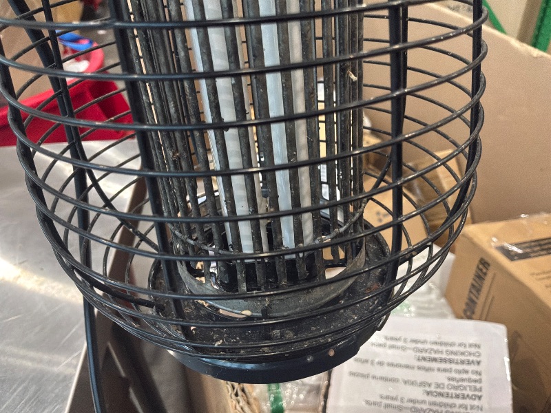 Photo 1 of [Used, bulbs don’t work, might need repairs] Bug Zapper Indoor & Outdoor, 4200V Electric Mosquito Zapper, 10 Years Lifespan, 6.5ft Power Cord, Waterproof, Fly Trap Mosquito Trap, Fly Killer Fly Zapper for Home, Patio, Kitchen, Backyard, Camping