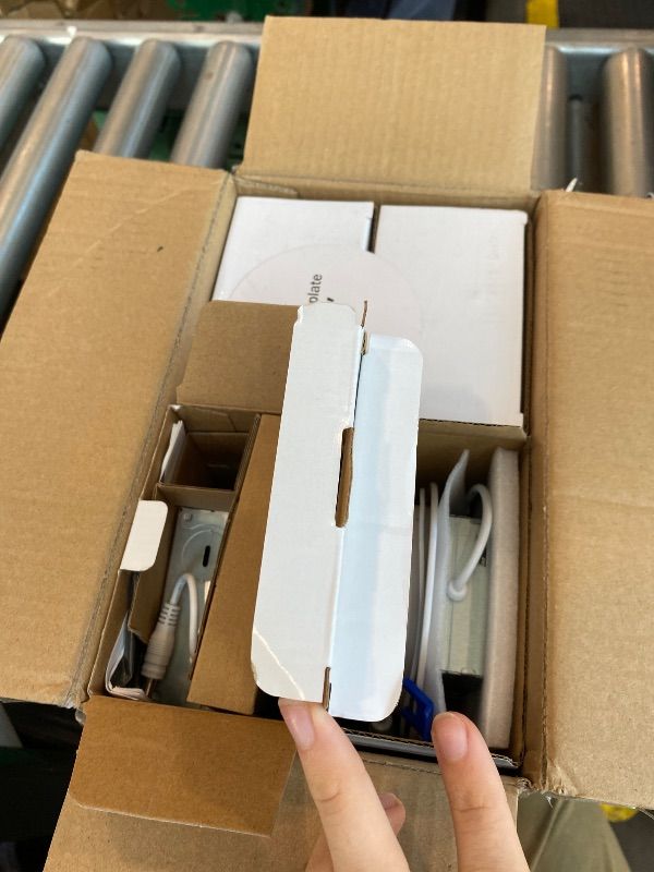 Photo 1 of ***ONE IS DIFFERENT*** Ensenior 4 Pack 4 inch LED Gimbal Led Recessed Light with Junction Box, 2700K-5000K 5CCT, 360°+90° Adjustable Directional Eyeball Lighting, Dimmable, CRI90+, 900LM, 9W=85W, 120V-ETL&FCC