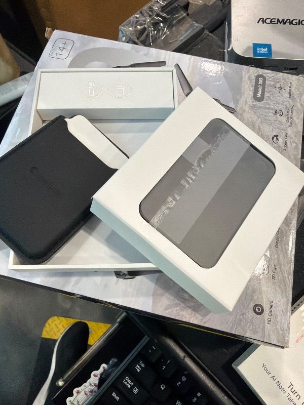 Photo 1 of **UNTESTED**
Comulytic Note Pro AI Voice Recorder, Unlimited Transcribe & Summarize, AI Note Taking Recording Device w/Case, App Control, 113 Languages for Calls, Meetings, Lectures, Interviews, Black