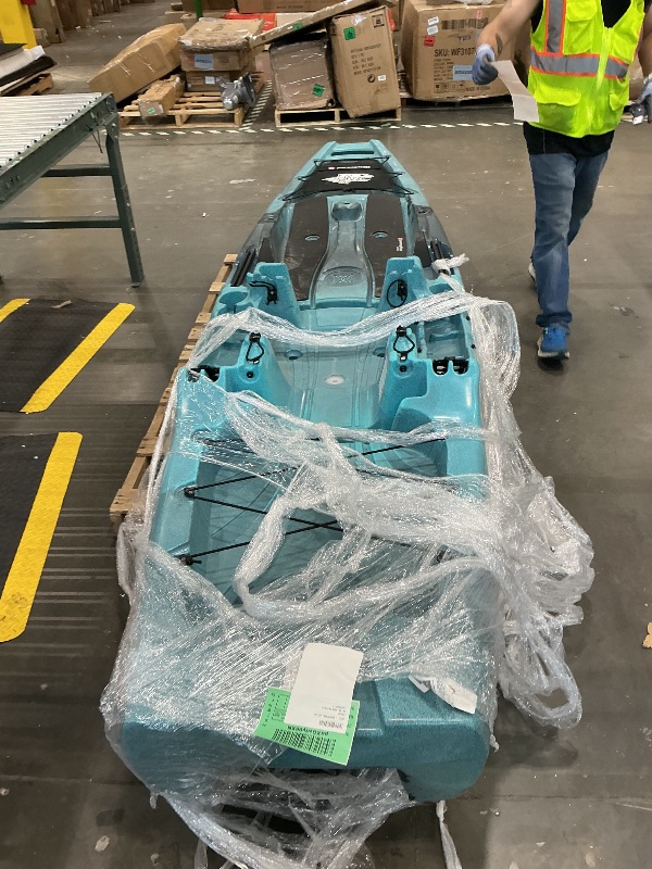 Photo 1 of **UNTESTED**
Perception - Outlaw 11.5 Fishing Kayak - Sit on Top - Fold Away Lawn Chair Seat - 4 Rod Holders - Integrated Tackle Trays - 11.5 ft - Dapper