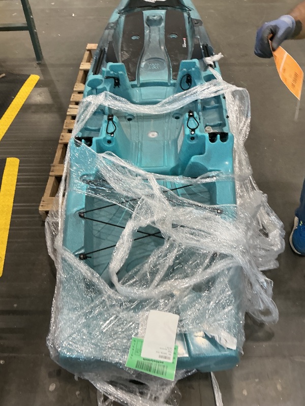Photo 1 of **UNTESTED**
Perception - Outlaw 11.5 Fishing Kayak - Sit on Top - Fold Away Lawn Chair Seat - 4 Rod Holders - Integrated Tackle Trays - 11.5 ft - Dapper