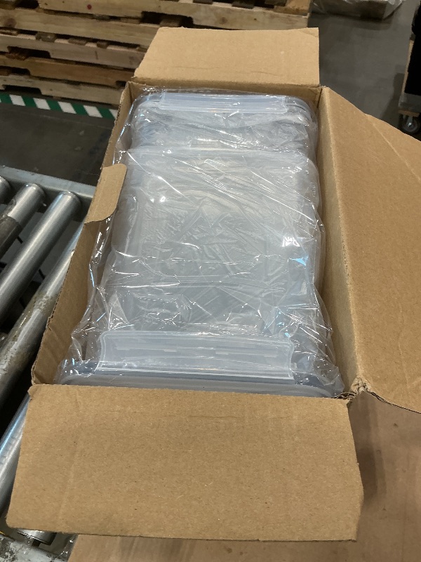 Photo 1 of **UNKNOWN IF MISSING PARTS**
PRAKI Large Airtight Food Storage Containers with Lids, 10PCS Plastic Cereal Storage Containers, Kitchen & Pantry Organizers and Storage for Sugar, Flour, Baking Supplies with Lables & Mark
