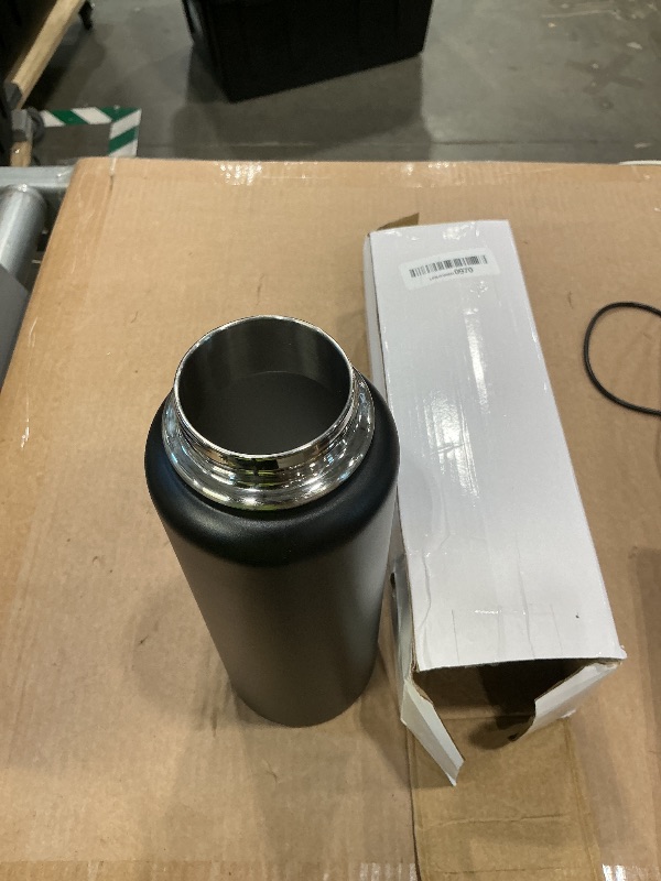 Photo 1 of **MISSING PARTS**
40 oz Magnetic Water Bottle with Phone Holder, Insulated Stainless Steel – Compatible with MagSafe, Straw Lid & Carry Handle – Hands-Free Hydration for Gym, Hiking, Vlogging – Cold 24H Hot 12H