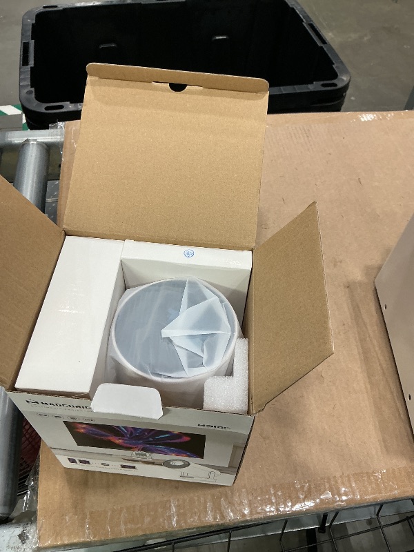 Photo 1 of ?Electric Focus?Magcubic Mini Projector 4K Support, Portable Projector with WiFi 6 and Bluetooth 5.4, Smart Proyector, 5W Soundbase Speaker, 180°Rotation for Home Theater