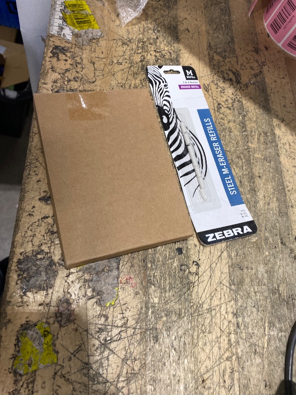 View 3 of *******BUNDLE ITEMS *******
Zebra Pen Mechanical Pencil Eraser M-Refill, White, 7-Pack+++++++++++++uxcell 100pcs Rubber End Caps 4mm ID Vinyl Round Tube Bolt Cap Cover Screw Thread Protectors Black
