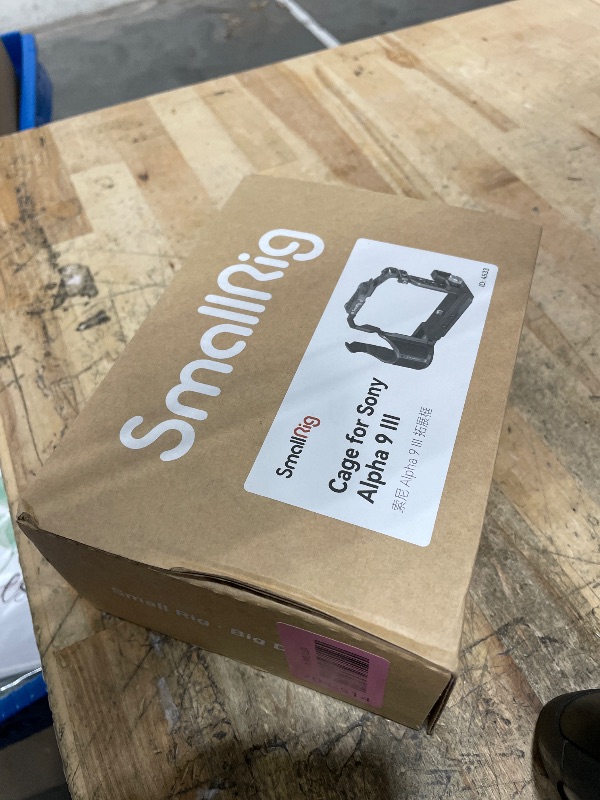 Photo 1 of **FACTORY SEALED** SmallRig Camera Cage for Sony Alpha 9 III, Fits Plate for Arca-Type, Compatible with RS 2/RSC 2/RS 3 Stabilizer, with a Cable Clamp for HDMI, Cold Shoe, QD Socket, NATO Rail and Threaded Holes -4533
