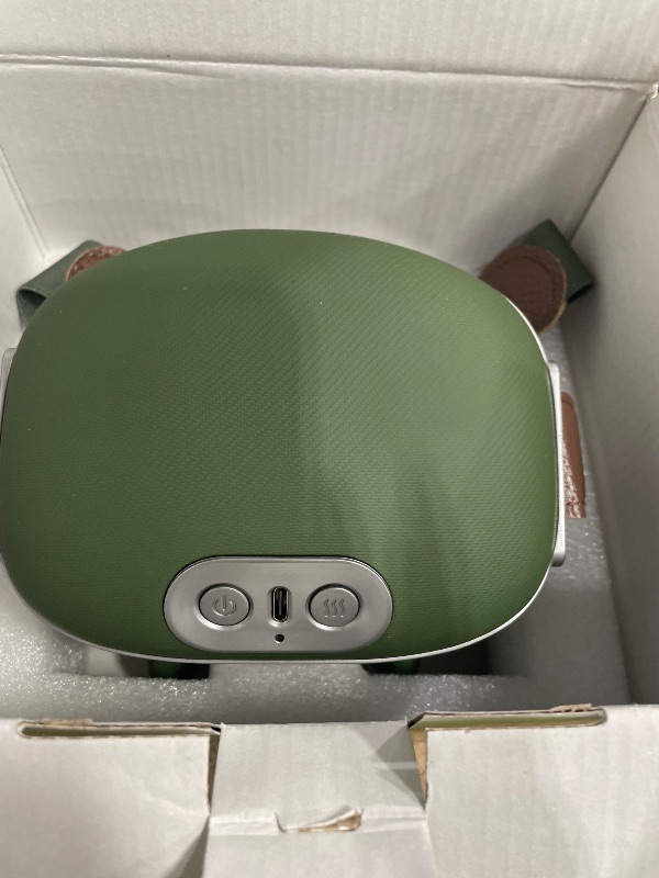 Photo 1 of **MISSING CHARGER**KppeX Upgraded Model Finger Deep Cordless Cordless Neck Massager Pillow, Leg and Back Pain Relief Tissue Kneading,Shiatsu and Shoulder Massage,Gifts for Men or Women (Olive Green)