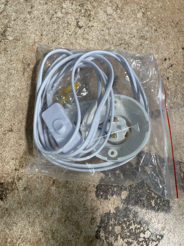 Photo 1 of ? 10ft Light Bulb Socket with Cord,E26/ E27 Lamp Base Desktop, Light Socket with Cord Light Bulb Base E26/ E27 Lamp Base Desktop Include Screw Cords On/Off Switch Hanging