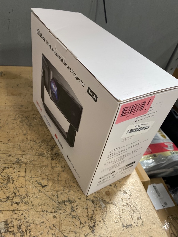 Photo 1 of [2000 ANSI/Auto Focus & Keystone/Built-in APP] 4K Outdoor Projector with Wifi and Bluetooth, Smart Portable Projector with Built in Apps YouTube/PrimeVideo & Dolby, Home Theater Projector with HDR10+
