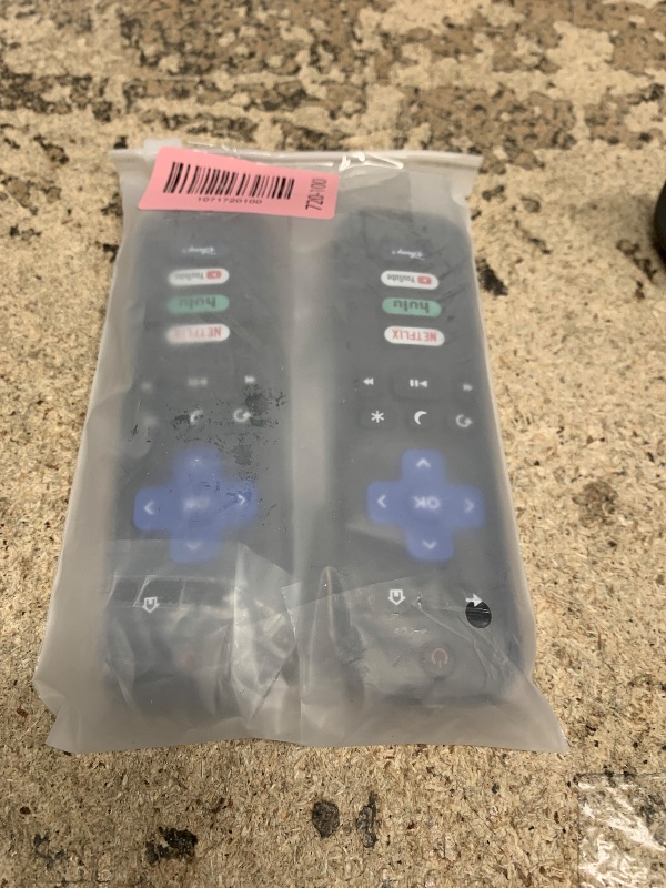 Photo 1 of (Pack of 2) Replacement Remote Control Only for Roku TV, Compatible for TCL Roku/Hisense Roku/Onn Roku/Sharp Roku/Element Roku/Westinghouse Roku/Philips Roku Smart TVs (Not for Roku Stick and Box)