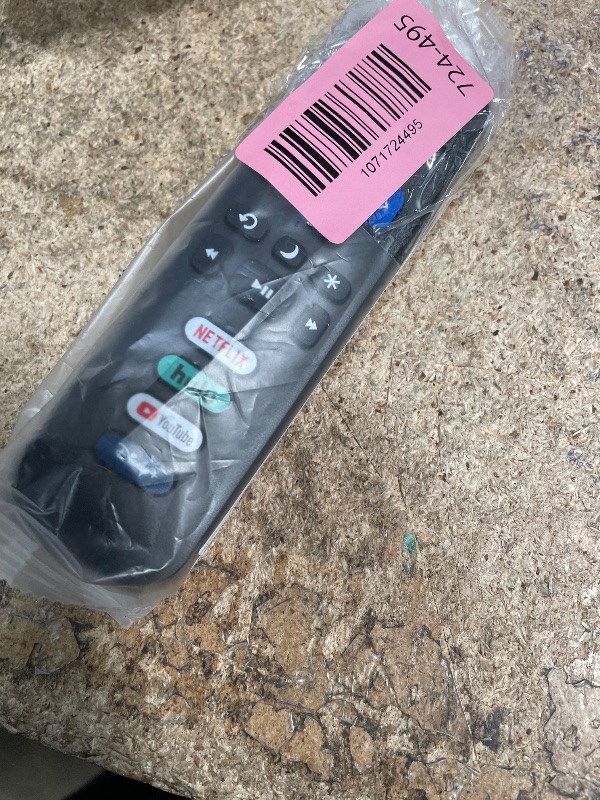 Photo 1 of (Pack of 2) Replacement Remote Control Only for Roku TV, Compatible for TCL Roku/Hisense Roku/Onn Roku/Sharp Roku/Element Roku/Westinghouse Roku/Philips Roku Smart TVs (Not for Roku Stick and Box)