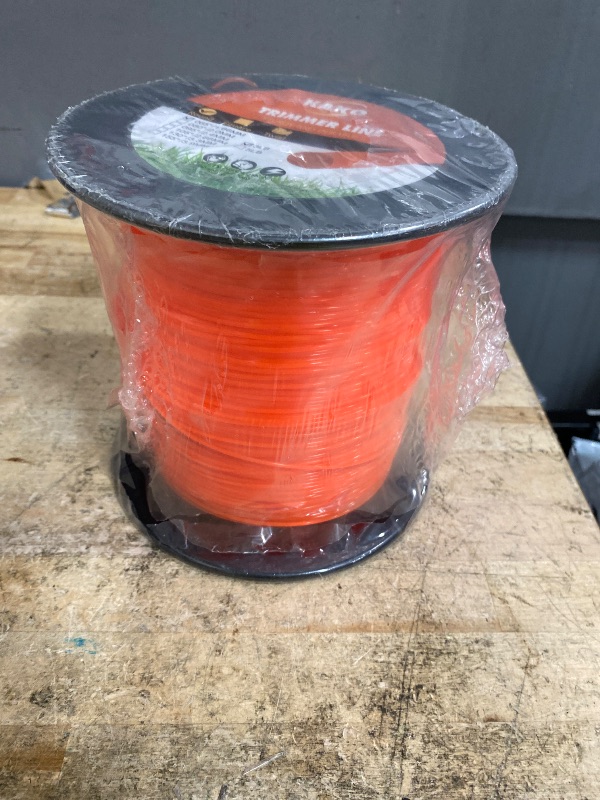 Photo 1 of 065 Trimmer Line, Round Weed Eater Line .065, Weed Wacker String .065Inch-2000Ft-3Lbs 065 Weed Wacker String, Commercial Round 065 String Trimmer Line, Weed Eater String .065 Fits Most String Trimmers