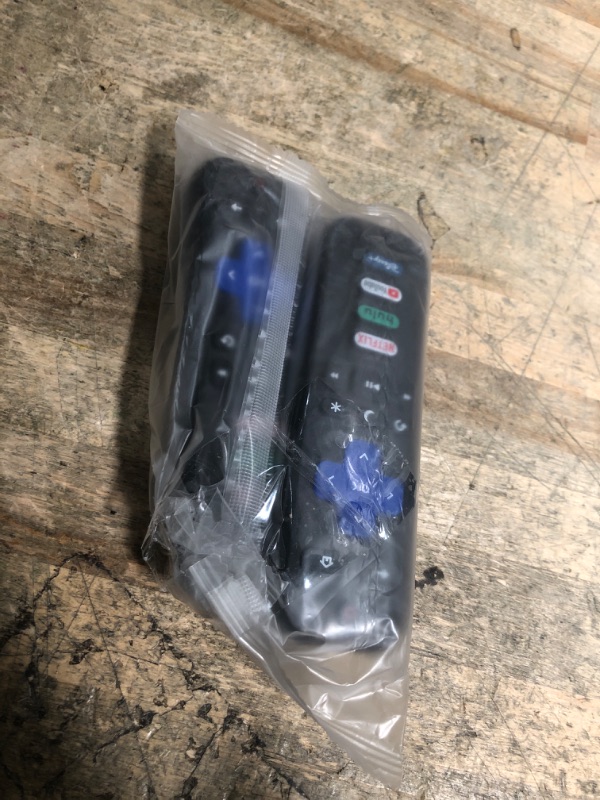 Photo 1 of (Pack of 2) Replacement Remote Control Only for Roku TV, Compatible for TCL Roku/Hisense Roku/Onn Roku/Sharp Roku/Element Roku/Westinghouse Roku/Philips Roku Smart TVs (Not for Roku Stick and Box)