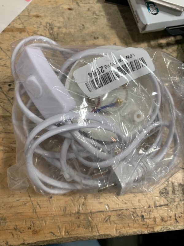 Photo 1 of ? 10ft Light Bulb Socket with Cord,E26/ E27 Lamp Base Desktop, Light Socket with Cord Light Bulb Base E26/ E27 Lamp Base Desktop Include Screw Cords On/Off Switch Hanging