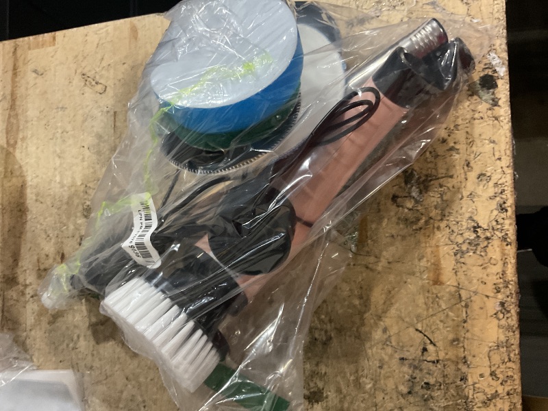 Photo 1 of ***MISSING PARTS***
Leebein Electric Spin Scrubber, Cordless Powerful Scrub Brush for Cleaning Bathroom, Kitchen, Shower Tub and Floor Tile with Adjustable Extension Long Handle and 8 Replaceable Brush Heads(Rose)