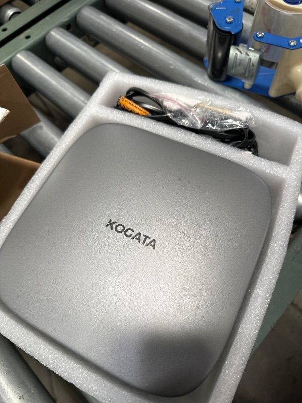 Photo 1 of [Short Throw/Built in Apps] Projector 4K with WiFi and Bluetooth, 2000ANSI TOF Auto Focus Keystone Smart Projector for Dolby Audio Home Theater Movie, Kogata Outdoor Projector Portable Ceiling Gray