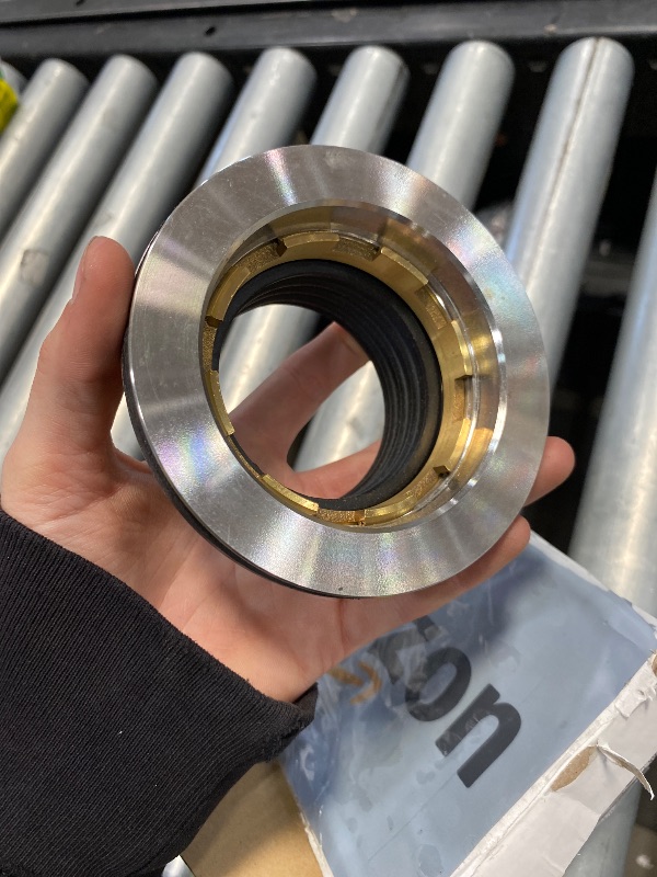 Photo 1 of **MISSING TOP PART**DreamLine Slimline 2 inch Round Shower Drain, Polished Brass