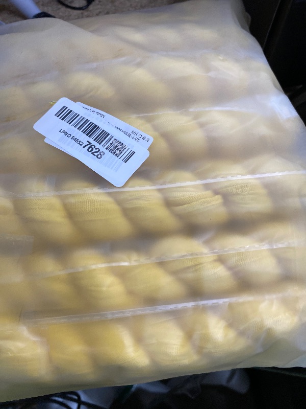 Photo 1 of 10 Pack Lemon Yellow Table Runner 10ft Cheesecloth Table Runner 120 Inch Gauze Boho Rustic Sheer Cheese Cloth for Banquet Picnic Baby Shower Party Wedding Holiday Décor