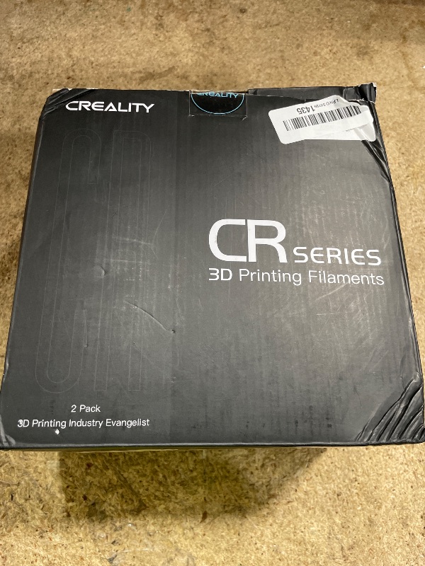 Photo 1 of **Only One** Creality PETG Filament 1.75mm Black 2 kg, 3D Printer Filament, Excellent Toughness High Precision, Odorless Non-Toxic Moistureproof, Glossy (Black 2-Pack)