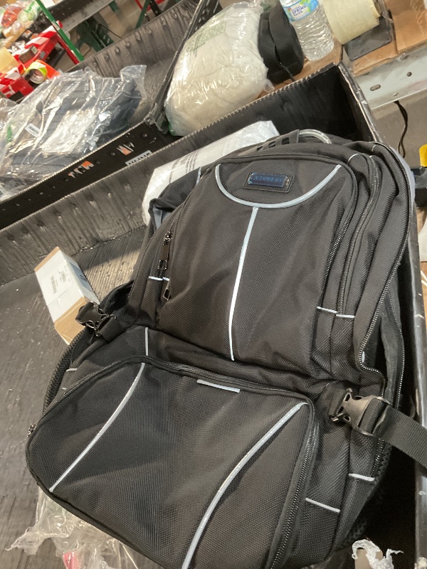 Photo 1 of ***STOCK IMAGE FOR REFERENCE***
Jcdobest Travel Backpack for Women Men,Laptop Backpack Fits 15.6-17.3 Inch Laptop, Nurse/Work Bag with Insulated Lunch Box (Black)
