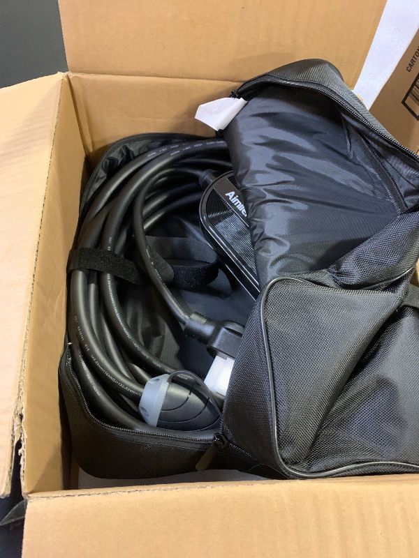 Photo 1 of AIMILER Level 2 Electric Vehicle (EV) Charger(WIFI APP/Plug-play), 32A, 25ft Cable ETL Certified, 220V-240V NEMA 14-50P Plug EVSE w/ J1772 Connector, Portable EV Car Charging Stations for Home Level 2