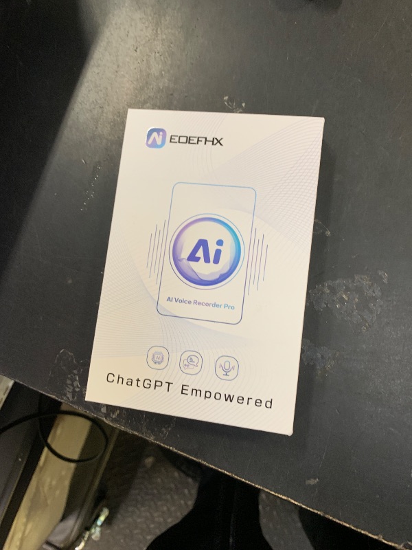 Photo 1 of AI Voice Recorder, Transcribe & Summarize with Deep AI Analysis, Support 152 Languages, App Control, AI Noise Cancellation, Upgraded Built-in MagSafe, 64GB Audio Recorder for Meetings, Lectures, Call