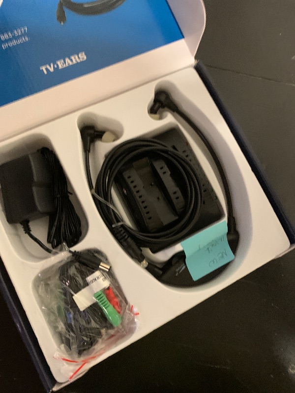 Photo 1 of TV Ears Digital Wireless Headset System for Seniors – Personal Volume Control, TV Hearing Device, No Audio Delay, Plug-N-Play, Works with Most TV Brands, Ideal for Hearing Impaired – Model 11741