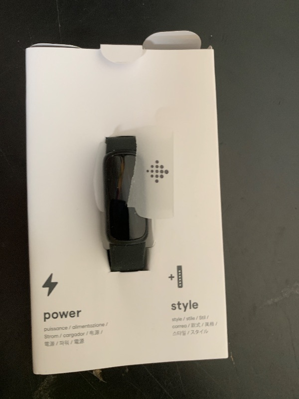 Photo 1 of Fitbit Inspire 3 Health &-Fitness-Tracker with Stress Management, Workout Intensity, Sleep Tracking, 24/7 Heart Rate and more, Midnight Zen/Black One Size (S & L Bands Included)
