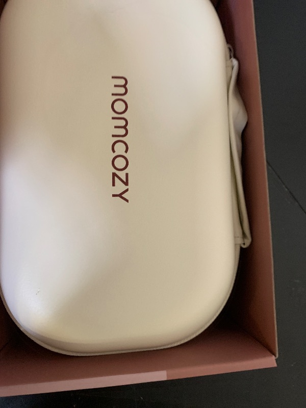 Photo 1 of Momcozy M5 Smart APP Controlled Wearable Breast Pump, Hands-Free Wireless Electric Pump, 3 Modes 9 Suction Levels, BPA-Free, Portable Lightweight, 24mm Flange, 2-Pack Cozy Red
