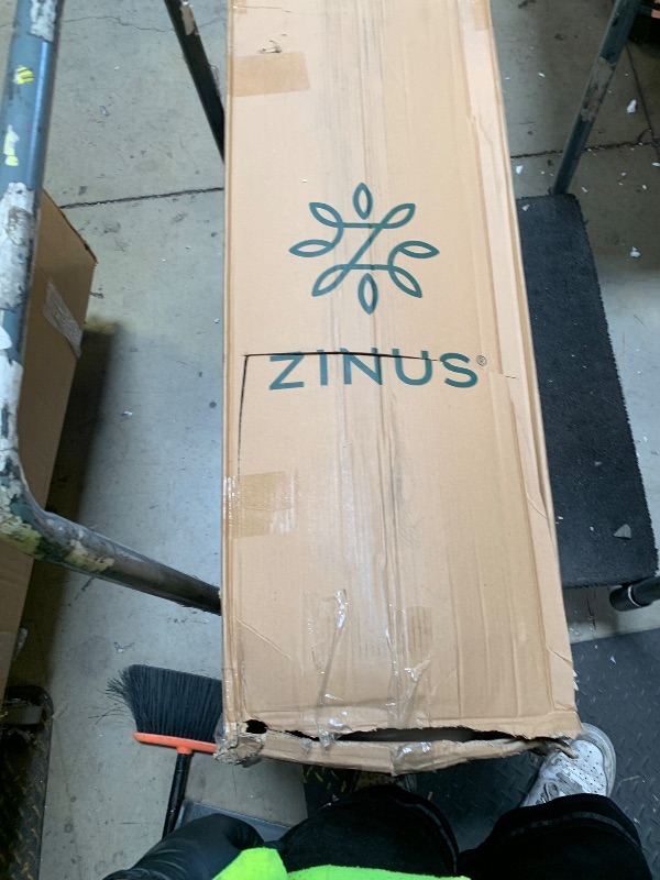 Photo 1 of Zinus 12 Inch King Green Tea Memory Foam Mattress [New Version], Fiberglass Free, Medium Firm Feel, Zoned Pressure Relief, Certified Safe Foams & Fabric, Mattress in A Box