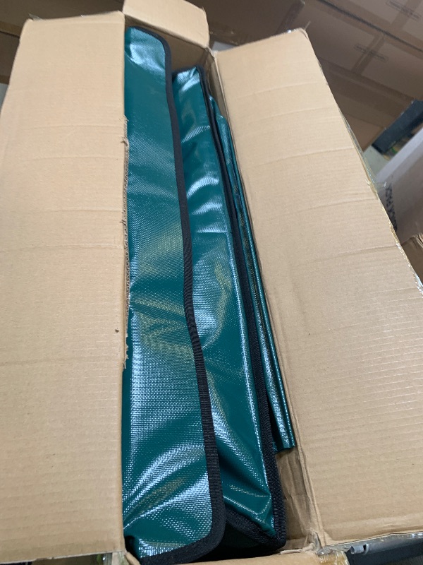 Photo 1 of Outdoor Heated Cat House in Winter,Extremely Insulated & Weatherproof,Elevated Feral Cat Shelter with Waterproof Eaves & Escape Door for Outside Stray Barn Cat (Dark Green, XL)