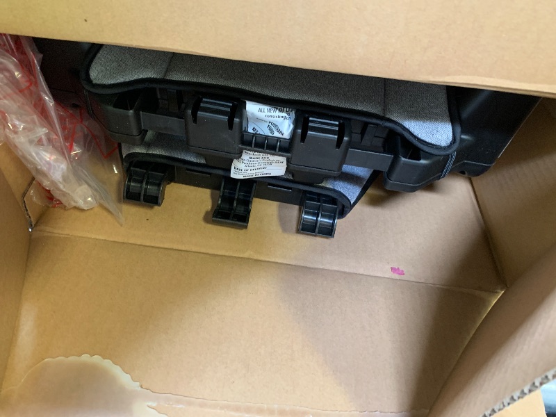 Photo 1 of Chicco KidFit ClearTex Plus 2-in-1 Belt Positioning Booster Car Seat, Drift - Obsidian
