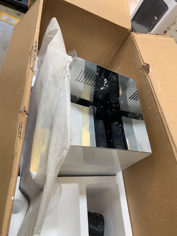 Photo 1 of 36 inch Wall Mount Range Hood, 1200 CFM with 4-Speed Gesture Sensing & Touch Control, Stainless Steel Ducted Kitchen Stove Vent Hoods with 2 LED Lights, Time Setting, Dishwasher-Safe Baffle Filters