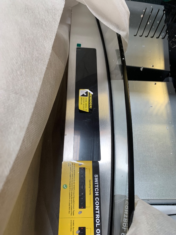 Photo 1 of 36 inch Wall Mount Range Hood, 1200 CFM with 4-Speed Gesture Sensing & Touch Control, Stainless Steel Ducted Kitchen Stove Vent Hoods with 2 LED Lights, Time Setting, Dishwasher-Safe Baffle Filters