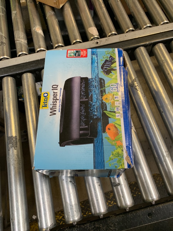 Photo 1 of Tetra Whisper IQ Power Filter 60 Gallons, 300 GPH, with Stay Clean Technology