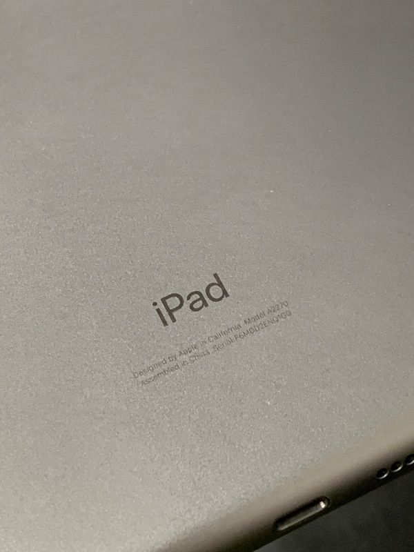 View 5 of grey--------------look at pictures for reference ---------------------------Apple iPad Air 5th Gen. (10.9-inch, Wi-Fi, 64GB) 2022 - Pink (Renewed Premium)
