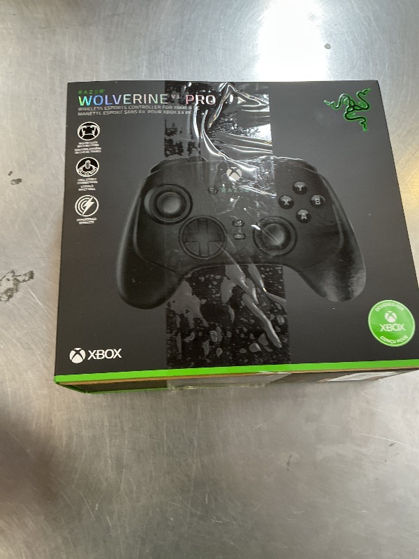 Photo 1 of Razer Wolverine V3 Pro Wireless Gaming Controller: Licensed for Xbox Series X|S, Xbox One, Windows PC - 6 Remappable Buttons - Fast Triggers - Customizable Thumbsticks - Wired Tournament Mode - Black