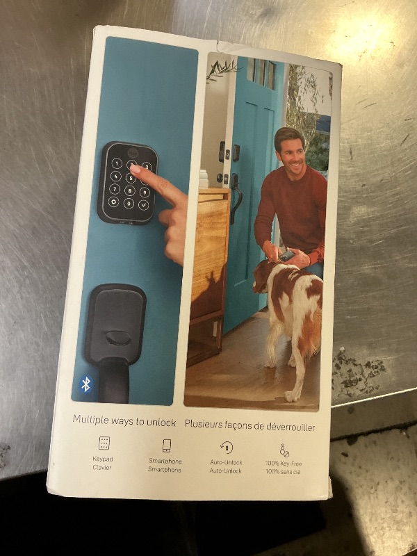 Photo 1 of Yale Assure Lock 2 Deadbolt, Black Suede Key-Free Smart Entry Door Lock with Z-Wave Connected Touchscreen Keypad for Code Entry and Remote Access, ?YRD450-ZW2-BSP