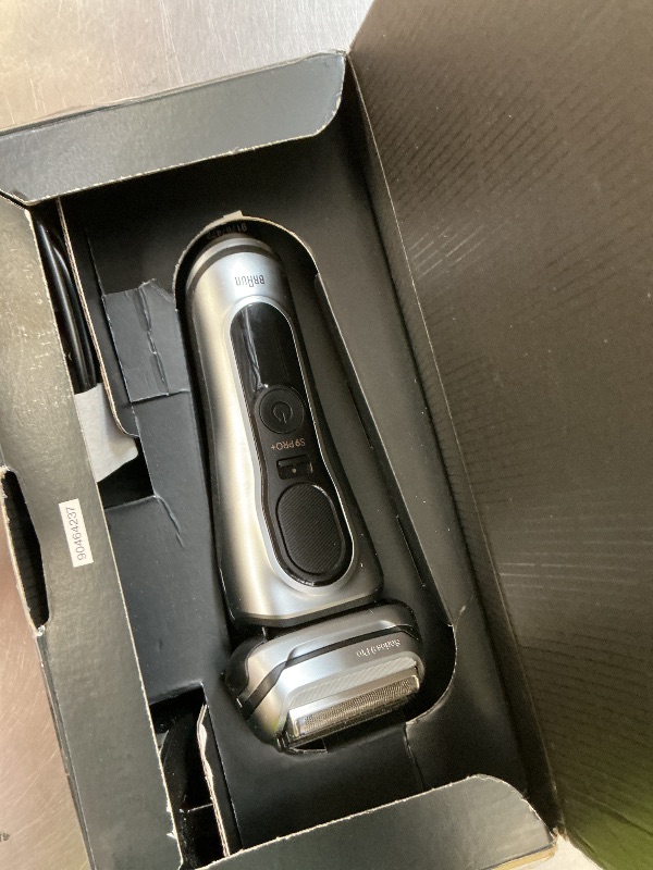 Photo 1 of Braun Series 9 PRO+ Electric Razor for Men, 5 Pro Shave Elements & Precision Long Hair Trimmer, 6in1 SmartCare Center, Wet & Dry Electric Shaver for Smooth Skin with 60min Battery Runtime, 9517s