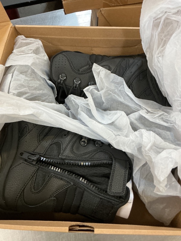 Photo 1 of Merrell Men’s Moab 3 8” Zip Tactical Waterproof Boots, Durable & Comfortable Coated Leather Combat Hiking Shoes, Black, 10