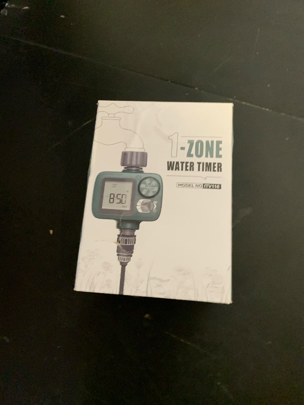 Photo 1 of Sprinkler Timer: Programmable Hose Timer with Rain Delay/Manual/Automatic Watering System, Water Timers for Garden Hose, Digital Drip Irrigation for Yard Lawn Outdoor?1 Outlet?