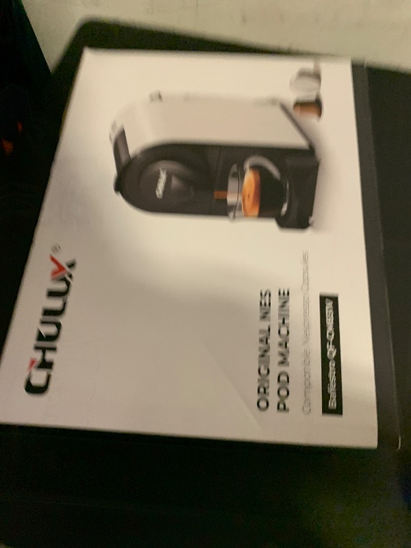 Photo 1 of CHULUX Upgrade Bafè-Pro Espresso Machine for Nes Original Pods, 20Bar Rapid Extraction Home Espresso Coffee Maker for Espresso & Lungo, Black