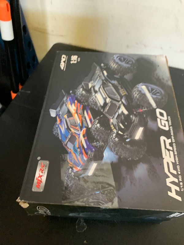 Photo 1 of HYPER GO H16BM 1/16 RTR Brushless High Speed Electric 4X4 Off-Road Fast RC Car, Max 42mph, RC Truck, Remote Control, 2 Lipo Batteries for Adult, Compatible with 3S Lipo