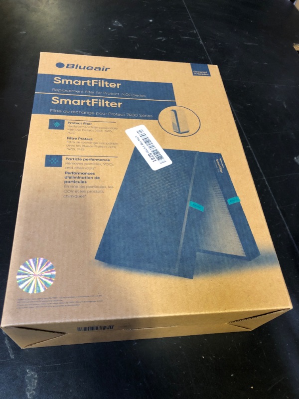 Photo 1 of BLUEAIR Protect 7400 SmartFilter, Genuine Replacement Filter for Protect 7470i, 7410i Home Air Purifiers for Virus, Bacteria, Dust, Smoke and Allergens