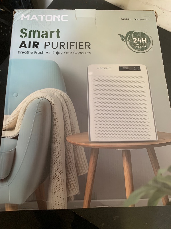 Photo 1 of Air Purifiers for Home Bedroom Large Room Up to 3500 Ft², App Smart Control,Real-Time Air Quality Sensor, Ultra-Quiet Sleep Mode, Auto Mode, HEPA Air Purifier for Pet Hair Dust Odors