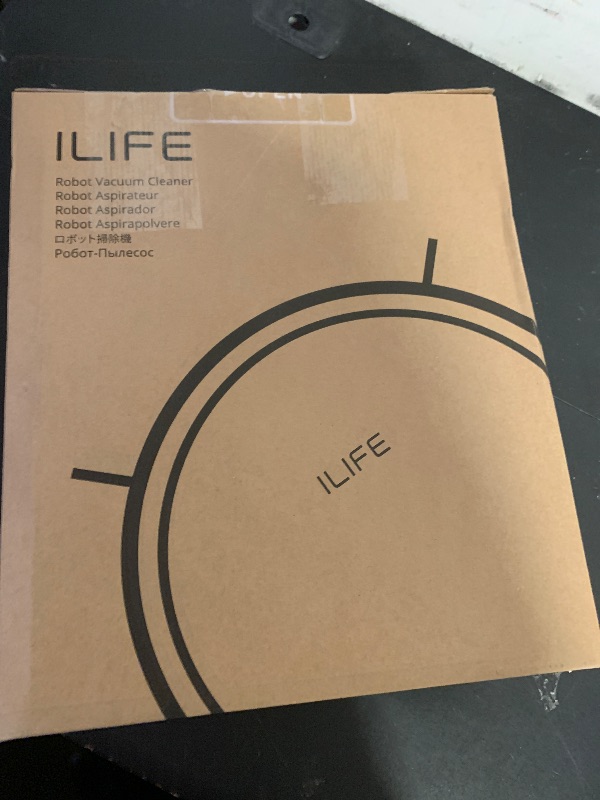Photo 1 of ILIFE V5s Max Robot Vacuum, 4000Pa Max Suction Power, 2.4G WiFi/App/Alexa/Remote Control, Self-Charging Robotic Vacuum Cleaner, for Hard Floors Carpets and Pet Hair