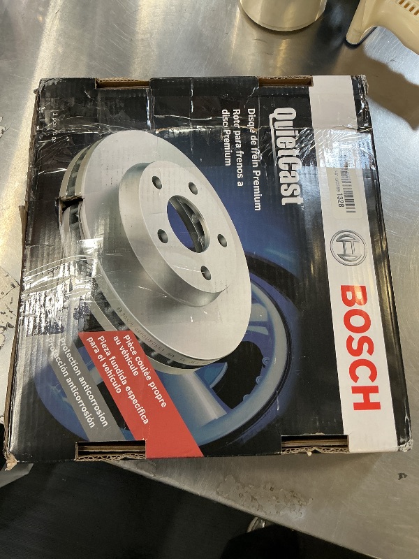 Photo 1 of BOSCH 20011533 QuietCast Premium Disc Brake Rotor - Compatible with Select Ford C-Max, Escape, Transit Connect; REAR - Single