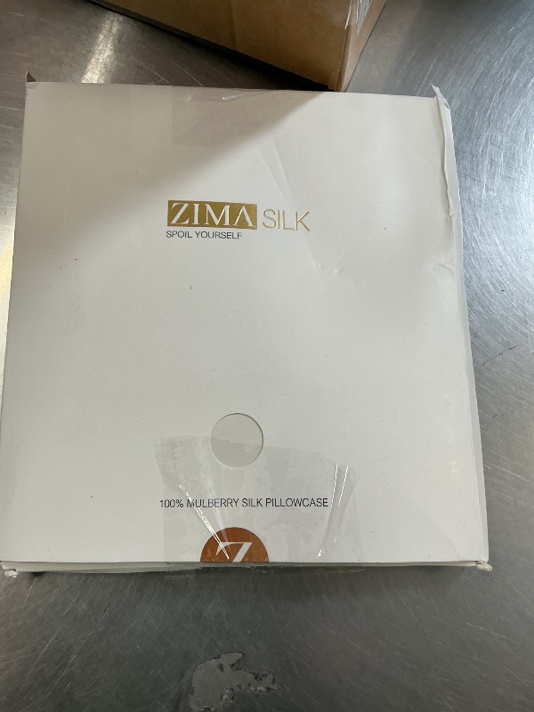 View 2 of ZIMASILK 100% Pure Mulberry Silk Pillowcase for Hair and Skin Health,Soft and Smooth,Both Sides Premium Grade 6A Silk,600 Thread Count,with Hidden Zipper,1pc (Queen 20''x30'',Navy Blue)