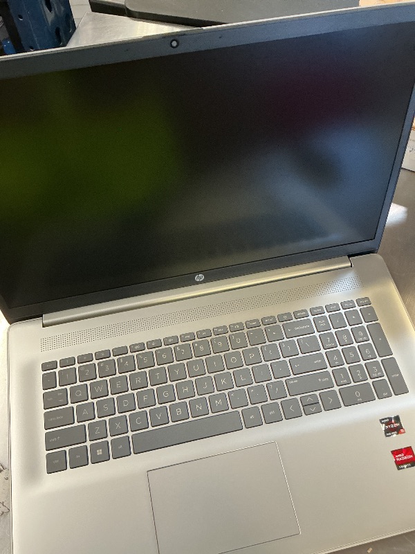 Photo 1 of **NONFUNCTIONAL, SOLD FOR PARTS** HP 17.3 inch 1920 x 1080 (Full HD) Laptop | AMD Ryzen 5 7430U(Beat i7-1255U) | AMD Radeon Graphics | HDMI|Silver| 16GB RAM | 512GB SSD | Windows 11 S | Bundle with 64GB USB Flash Drive